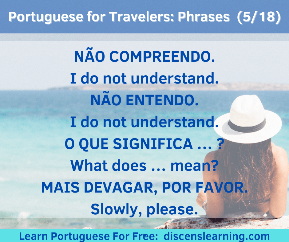 basic Portuguese travel phrases: how to introduce yourself