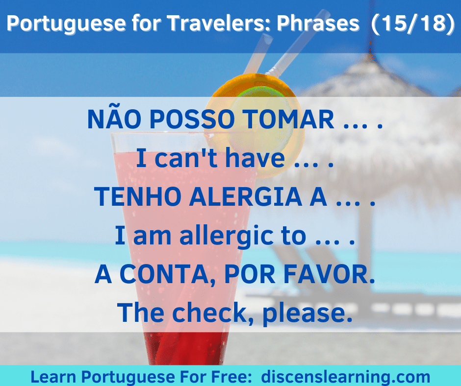 basic Portuguese travel phrases: how to introduce yourself