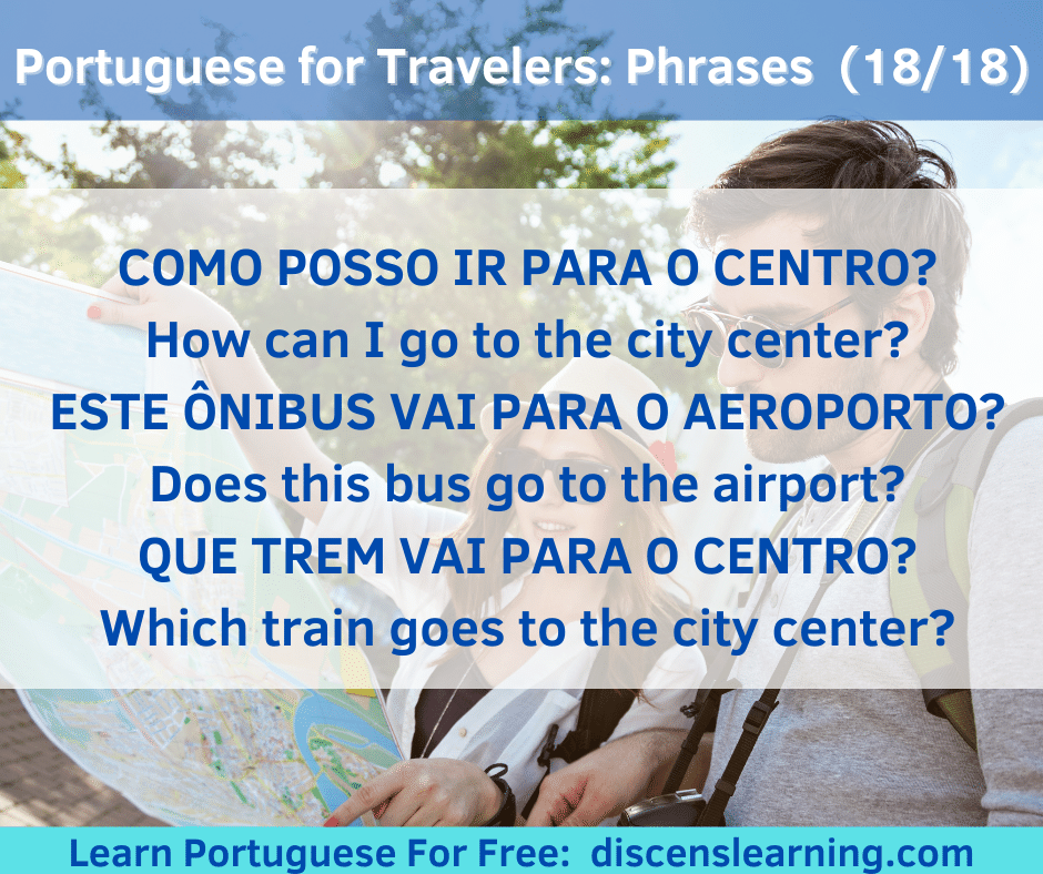 basic Portuguese travel phrases: how to introduce yourself